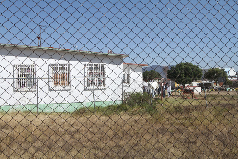 Interior del Cereso en Pachuca, parte de la vida de los internos. (Jorge Sánchez)