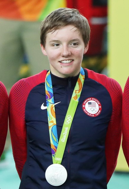 Kelly Catlin, tricampeona mundial del ciclismo de persecución (EFE)