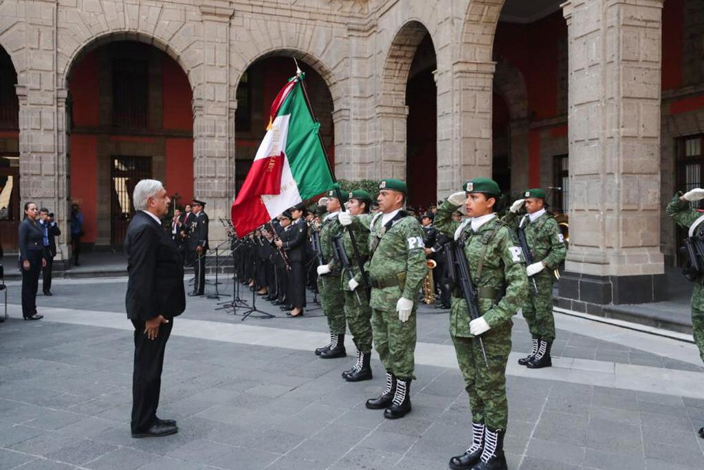 López Obrador aseguró que en 100 días ha cumplido 62 de sus 100 compromisos. (Presidencia)
