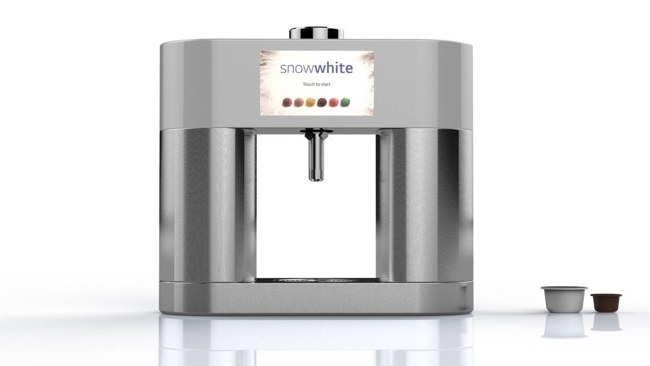 La máquina Snow White te permitirá hacer helados caseros. (LG)