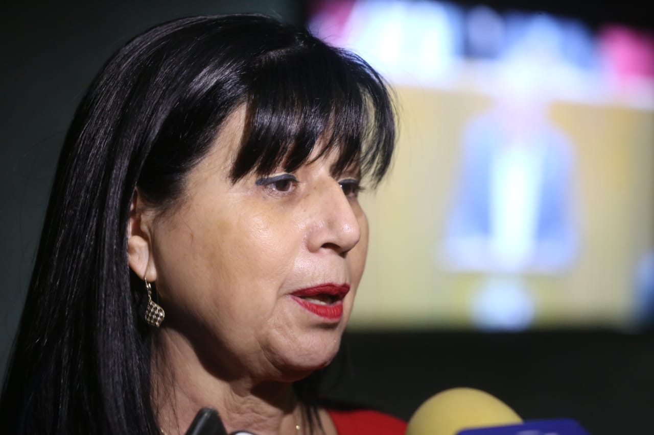 María Dolores Leal Cantú, coordinadora de la bancada del Partido Nueva Alianza. Foto: Leonel Rocha