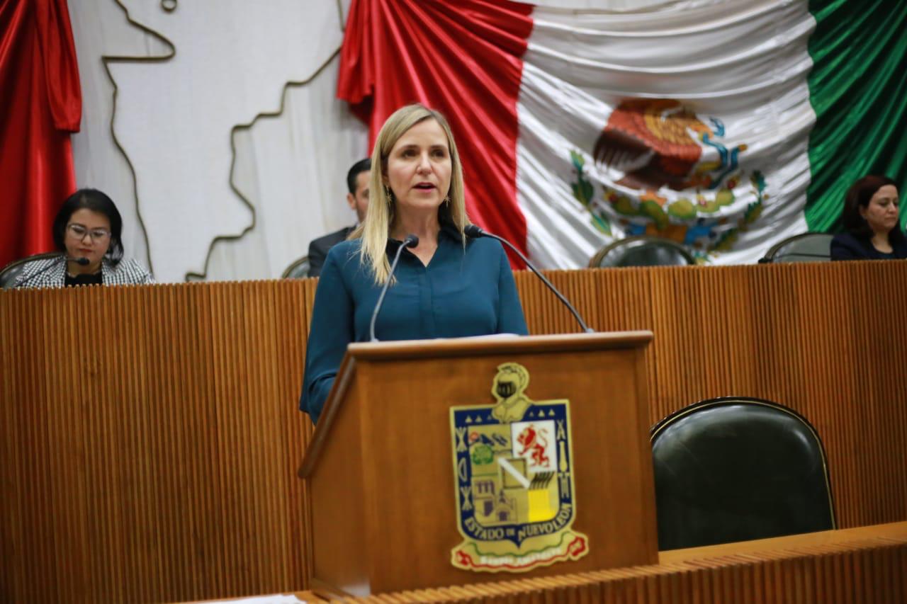 Alejandra Lara Maiz, diputada local del PRI en Nuevo León.
