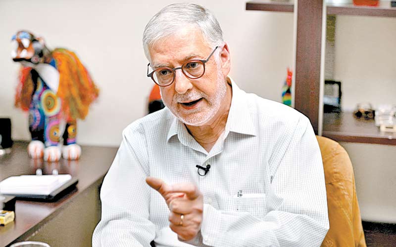 Guillermo Valdés estuvo en ‘El asalto a la razón’. (Foto: Héctor Téllez)