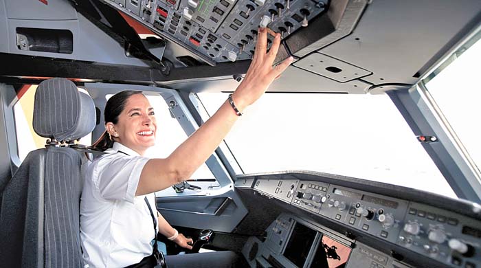 “En Interjet me han dado todo el apoyo para continuar preparándome”. Ariana Pérez