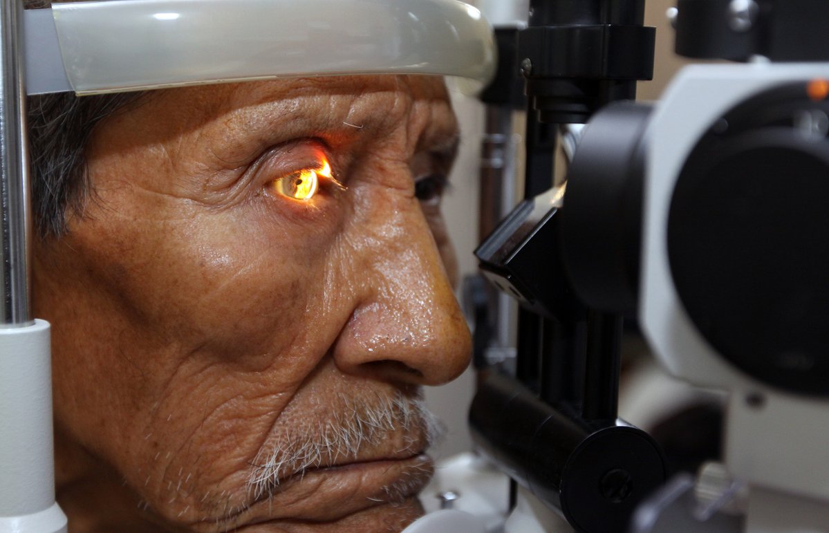 El Laboratorio de Micro y Nanotecnología trabajan para replicar la fisiología humana del ojo. (Twitter IMSS)