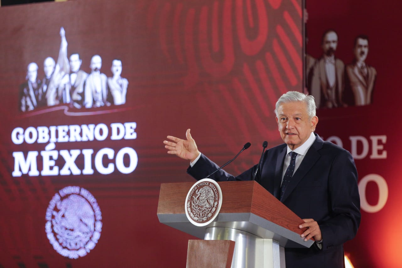 El presidente Andrés Manuel López Obrador ofrece conferencia en Palacio Nacional (Omar Franco)