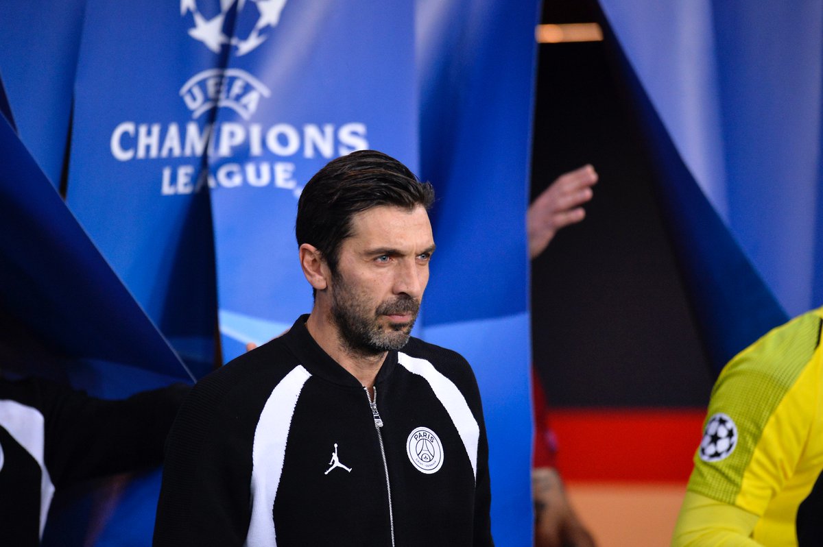Gianluigi Buffon, portero del PSG (Twitter @gianluigibuffon)