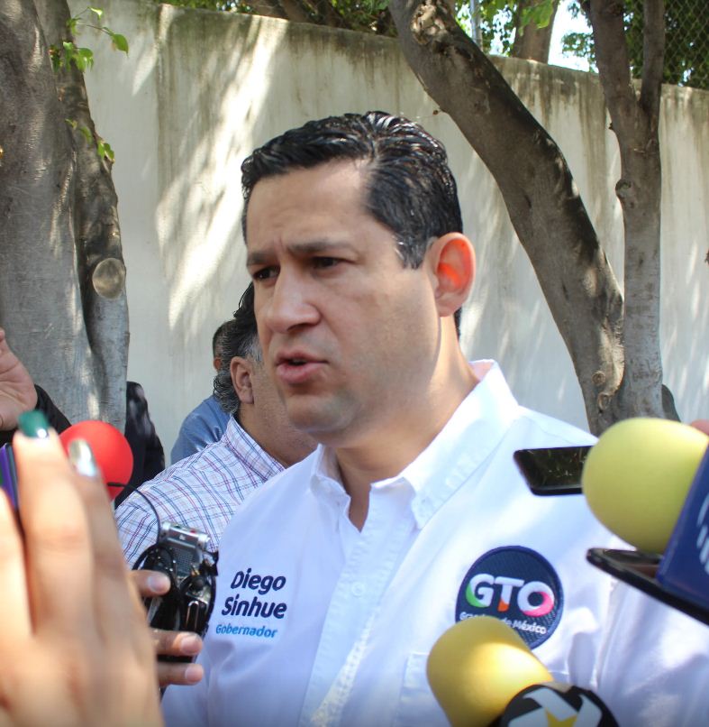 Gobernador del estado, Diego Sinhue (Foto Dany Béjar)