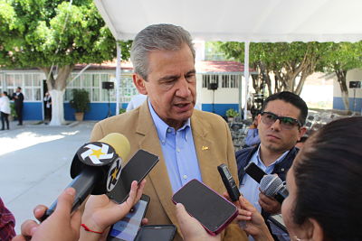 Héctor López Santillana, alcalde de León (Foto Dany Béjar)