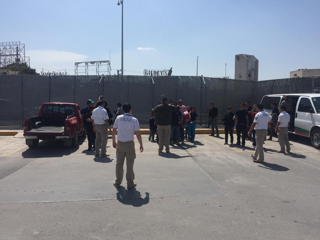 Los migrantes fueron asegurados.
