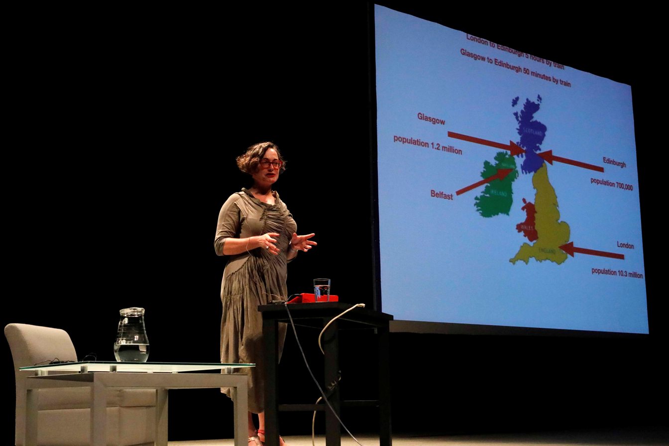 "En México sí son muy afortunados de que haya varias instituciones que fondean proyectos culturales al ciento por ciento", dijo Cathie Boyd.