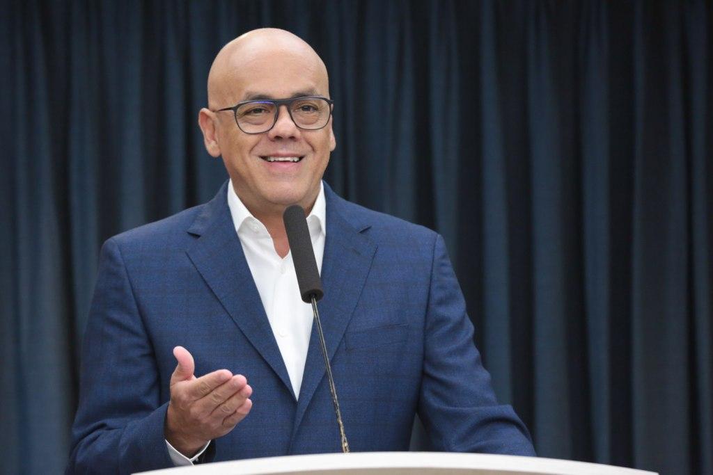 El ministro de Comunicación de Venezuela, Jorge Rodríguez. (EFE)