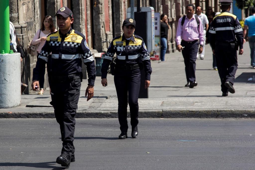 Policías de tránsito. (Cuartoscuro)
