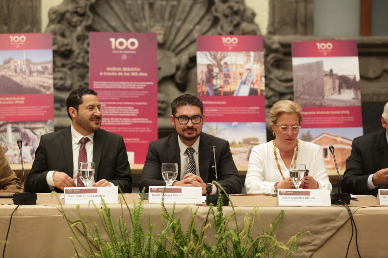 Román Meyer dijo que lograron cambiar el rostro de la dependencia en sólo 100 días/Omar Franco.