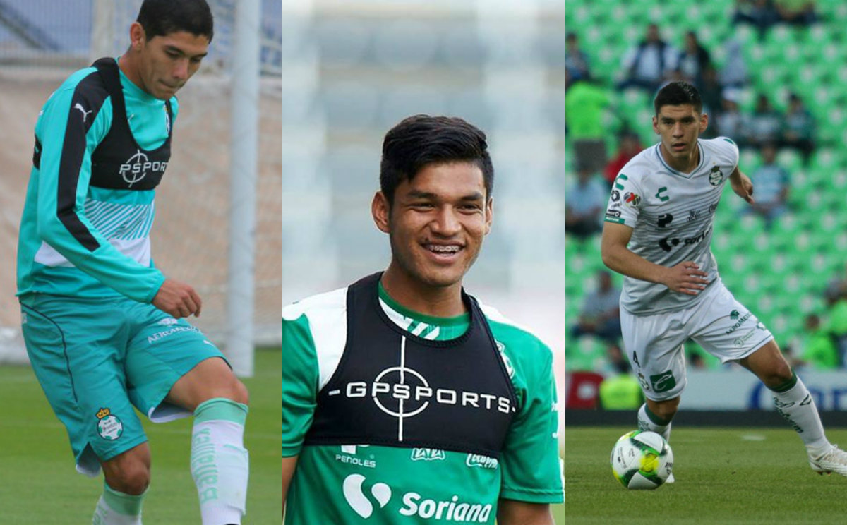 Santos Laguna felicitó la convocatoria de sus 3 canteranos. (La Afición Laguna)