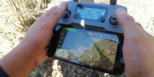 Se verificó la zona a través de drones. (Especial)