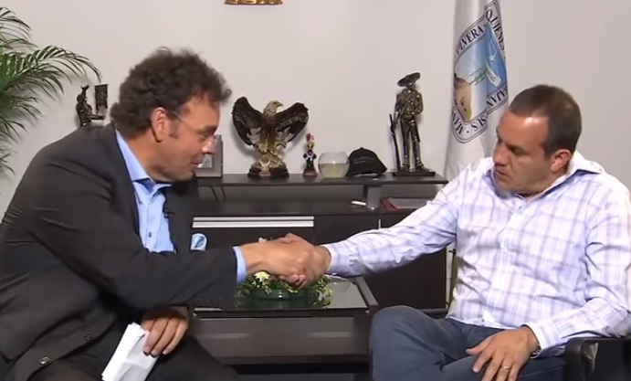 David Faitelson y Cuauhtémoc Blanco (ESPN)