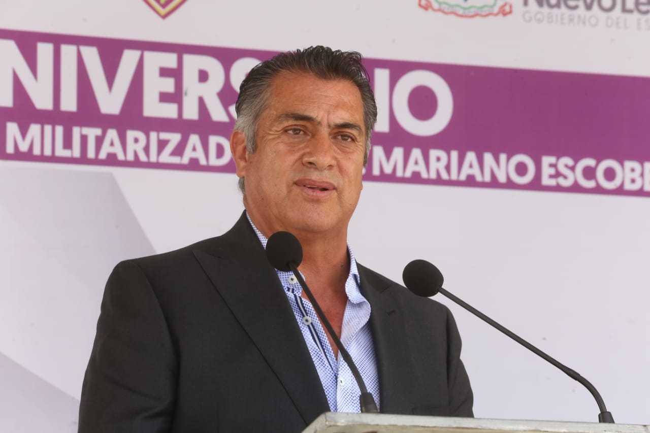 El gobernador de Nuevo León, Jaime Rodríguez Calderón. (Leonel Rocha)