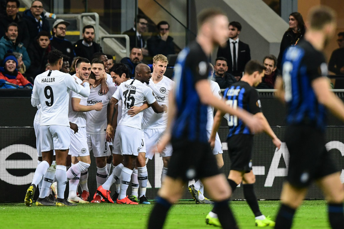 Inter de Milán vs Eintracht Franfurt  (AFP)