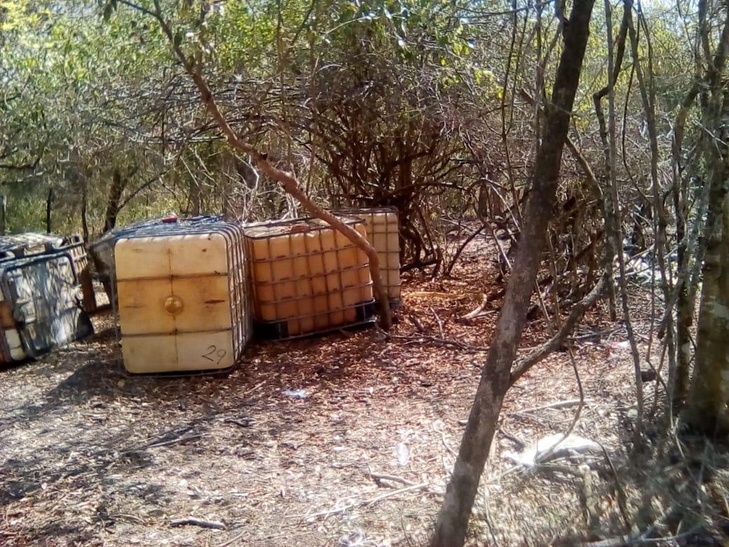El producto así como las unidades decomisadas quedaron a disposición de autoridades competentes.