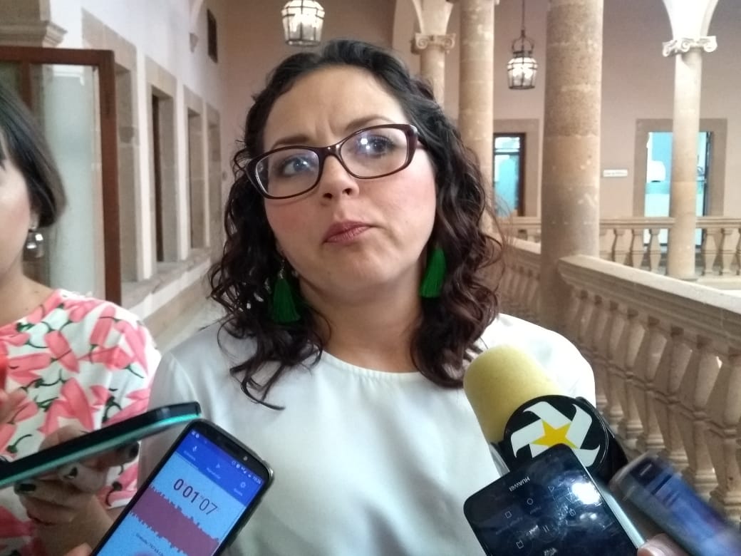 Regidora del PVEM, Fernanda Odette Renteria (Foto Juan Galván)