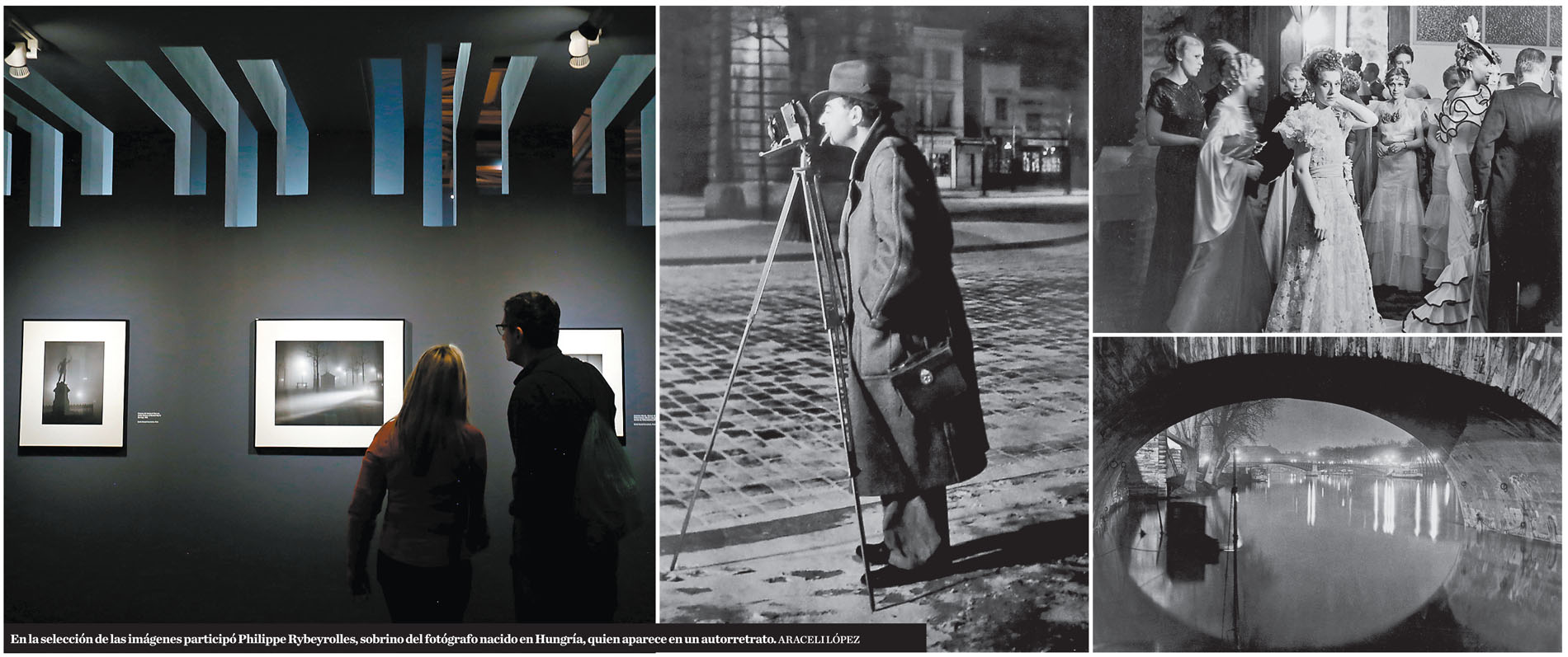 En la selección de imágenes participó Philippe Rybeyrolles, sobrino del fotógrafo nacido en Hungría, quien aparece en un autorretrato. (Araceli López)
