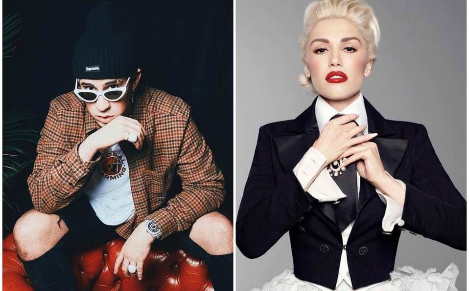 Bad Bunny y Gwen Stefani. Foto: Especial