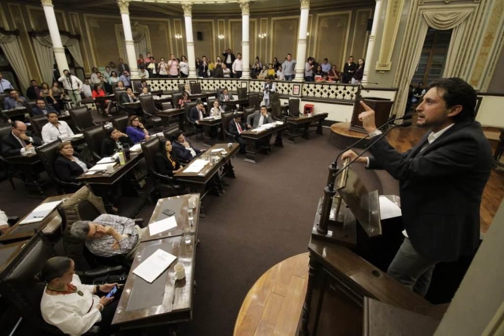 El dictámen que se aprobó en sesión, fue elaboraado por la pasada legislatura (Miguel Romero)