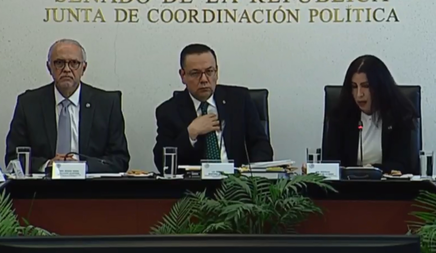 Germán Martínez, director del IMSS, comparece ante el Senado (@Tu_IMSS)