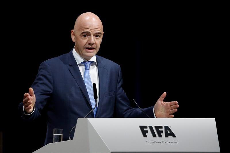 Gianni Infantino, presidente de la FIFA (EFE)