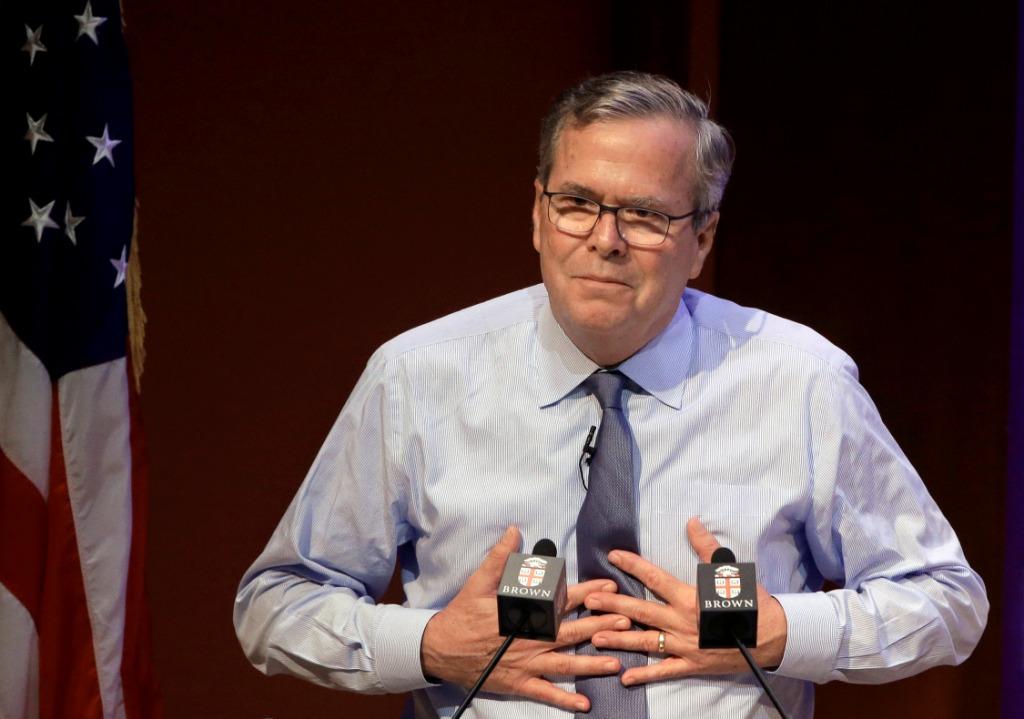 Jeb Bush, hijo de George H.W. Bush (1989-1993) y hermano de George W. Bush (2001-2008). (AP)