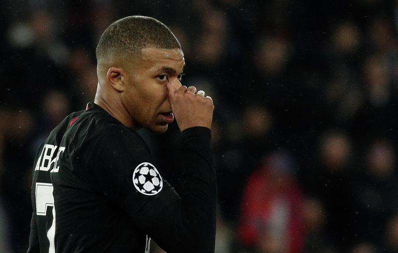 Kylian Mbappé, futbolista del París Saint-Germain (EFE)