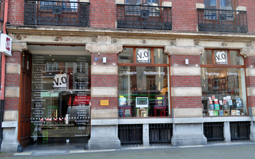 La librería internacional V. O. fue fundada por Môn Jugie. (C. F.)