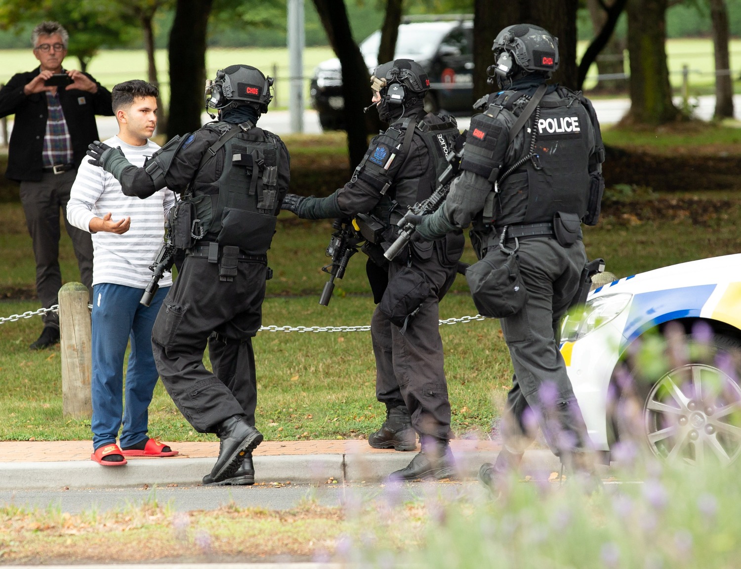 El mayor número de muertos fueron en el tiroteo a la mezquita de Al Noor. (Reuters)