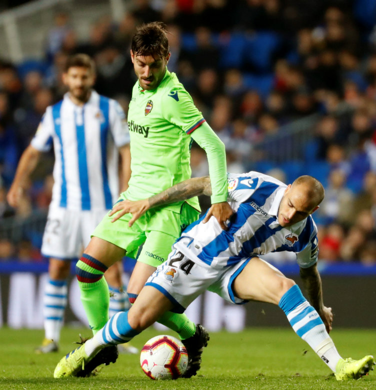 Real Sociedad vs Levante (EFE)