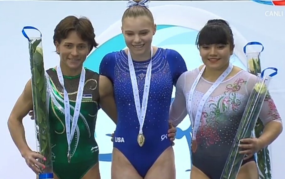 Alexa Moreno ganó medalla de bronce. (Especial)