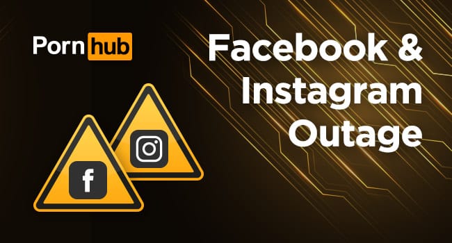 Las personas vieron más porno mientras no podían entrar a Facebook. (Pornhub)