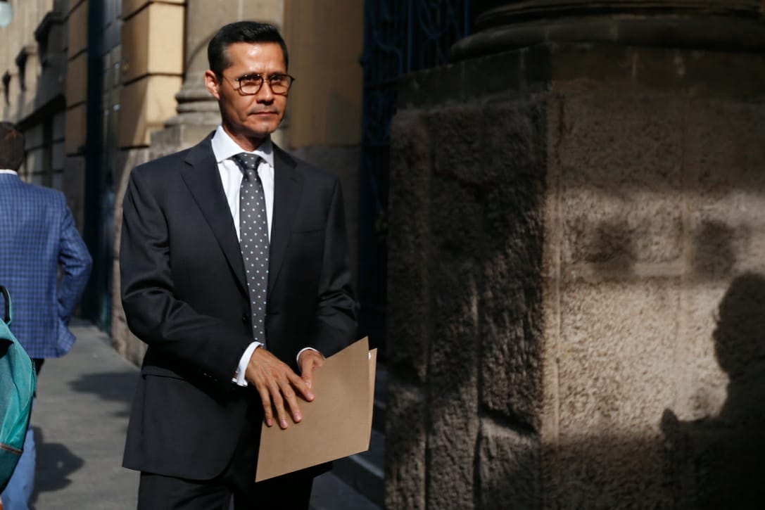 Carlos Alberto Ulloa, secretario particular del Gobierno de la CdMx. (Araceli López)