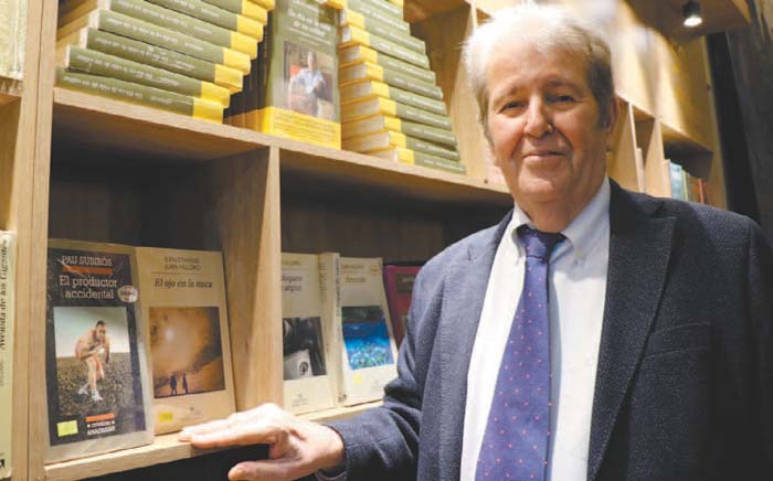 Contó algunas aventuras en el mundo editorial. Gustavo Mendoza Lemus