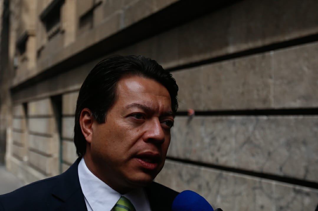 Mario Delgado, coordinador de Morena en la Cámara de Diputados. (Araceli López)