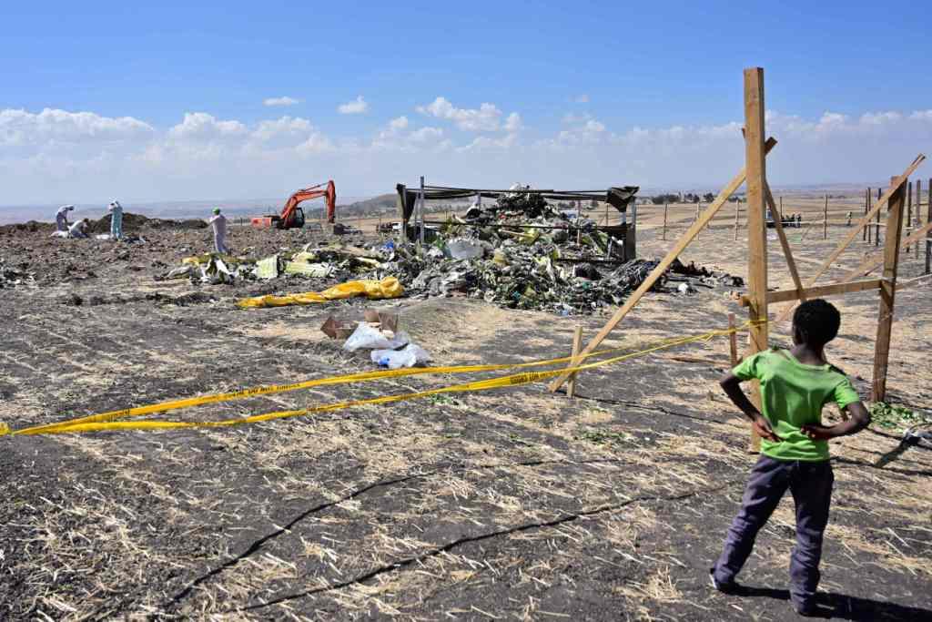 La ministra precisó que el informe preliminar del accidente de Ethiopian Airlines será publicado dentro de 30 días. AFP