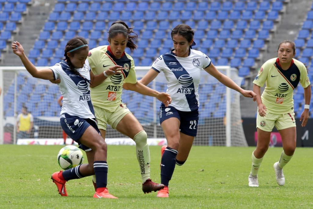 El Puebla Femenil cayó por marcador de 2 goles por 0 a manos de las Águilas del América (Agencia Enfoque)