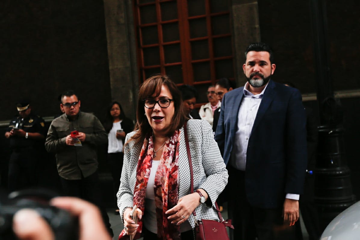 Yeidckol Polevnsky, dirigente nacional de Morena. (Araceli López)