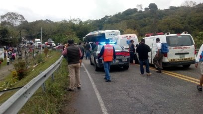 El choque dejó seis personas muertas. (Isabel Zamudio)