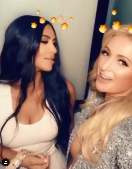Kim Kardashian y Paris Hilton se reencuentran (Instagram).