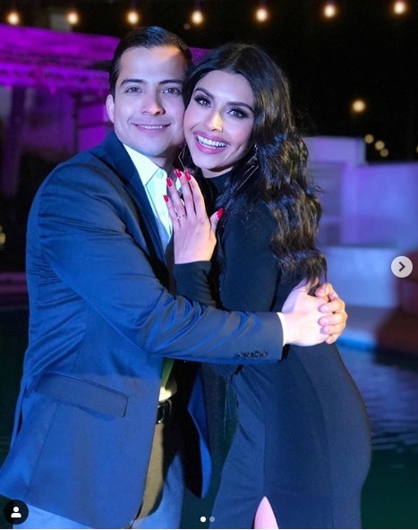Kristal Silva se compromete con su novio Luis Ángel (Instagram).