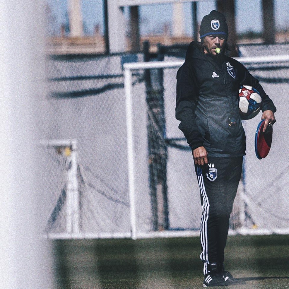 Matías Almeyda (Facebook: San José Earthquakes)