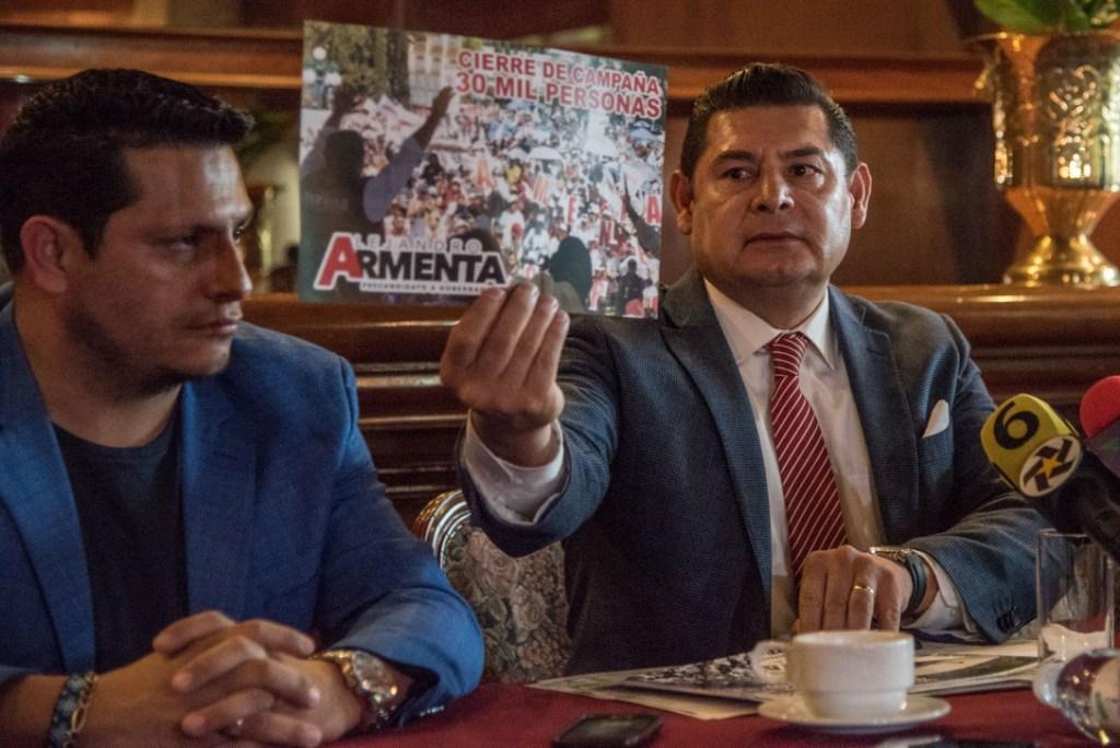 Alejandro Armenta, ex aspirante a la gubernatura de Morena en Puebla (Cuartoscuro)
