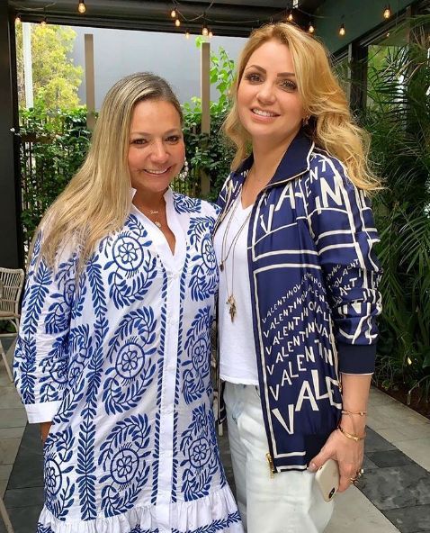 Angélica Rivera y la mamá de Maluma (Instagram).