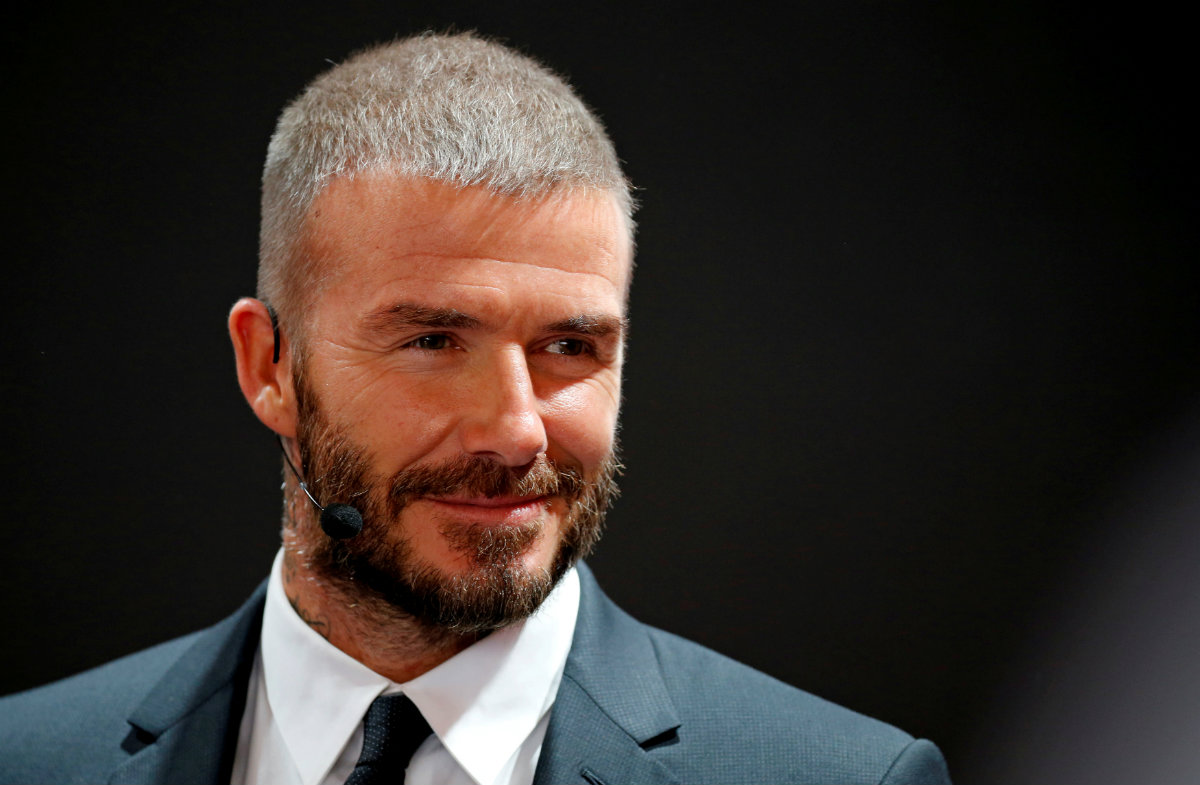 David Beckham, ex capitán de la selección inglesa (Reuters)